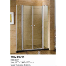 Muestra de puerta de ducha para baño Wtm-03D15